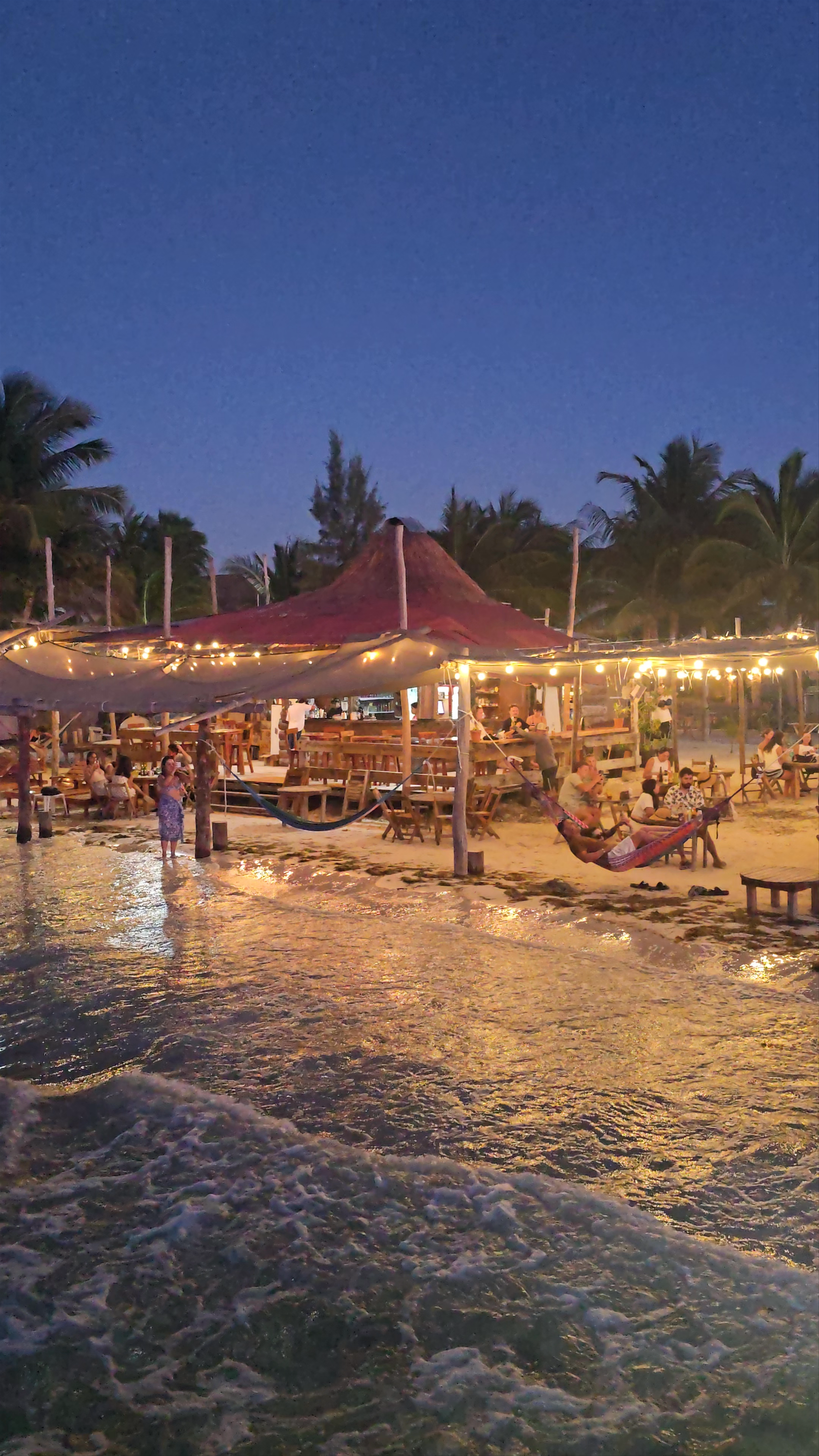 Enchanting Evening Beach Vibes in Isla Holbox, Mexico