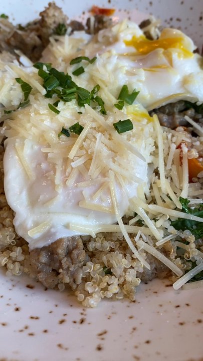 First Watch - Power Breakfast Quinoa Bowl @tiffhuangry - Breakfast & Brunch Near Me - Orlando, Florida