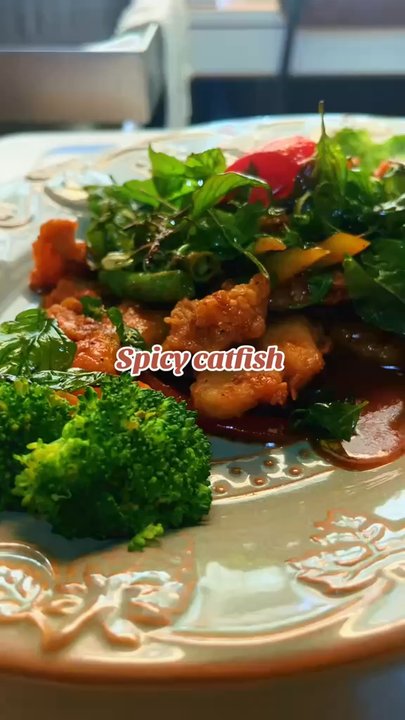 Hello Thailand Restaurant - Spicy catfish - Thai Near Me - Springfield, Illinois