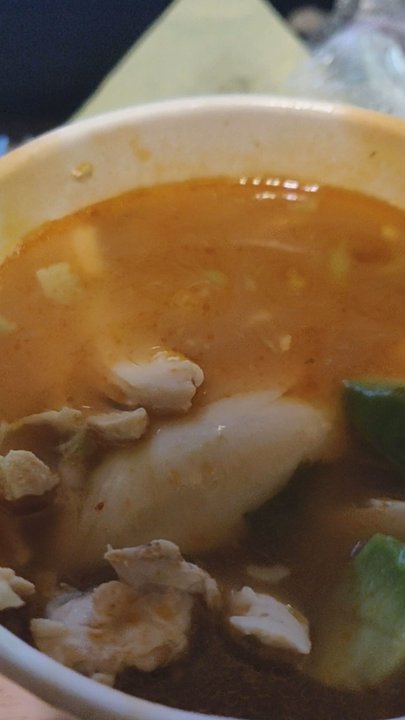 Lourdes - Look how meaty the soup is!!! - Mexican Near Me - Encinitas, California