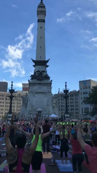 Monumental Yoga - Festivals Near Me - Indianapolis, Indiana