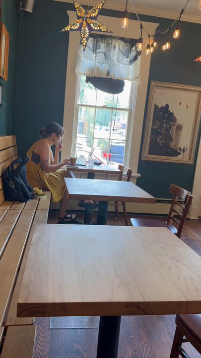 True West Coffee - Adorable dining area - Coffee & Tea Near Me - Hamilton, Ohio