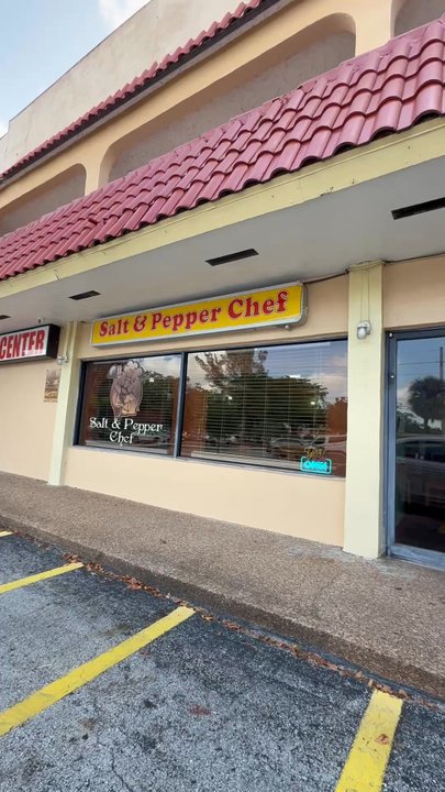 Salt & Pepper Chef - Me re-entering the restaurant to give her a piece of my mind. Disrespectful no morals no manners fat lazy eyed non English speaking loser - Latin American Near Me - Pompano Beach, Florida