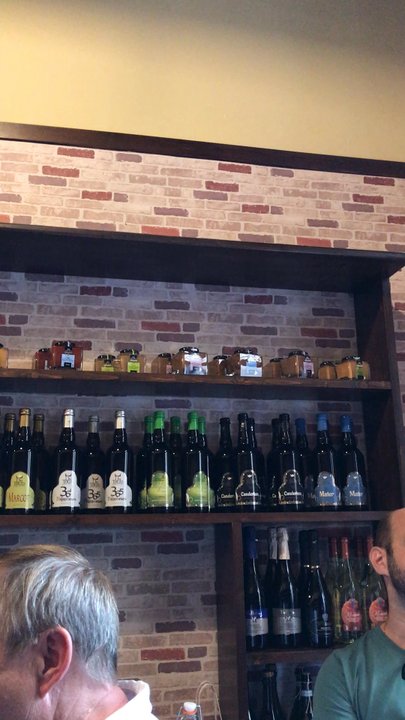 La Cantina di Lucca - Inside. It's a small cantina - Wine Bars Near Me - Lucca, LU