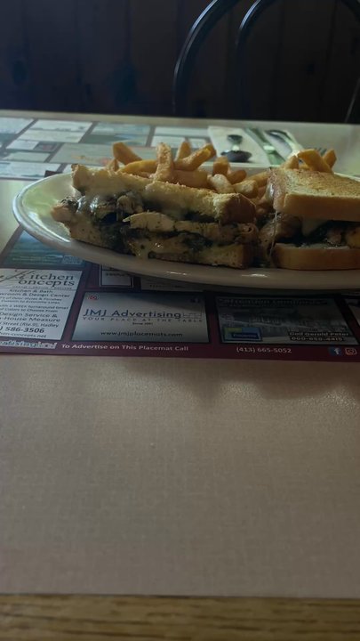 Easthampton Diner - Chicken pesto panini - Diners Near Me - Easthampton, Massachusetts