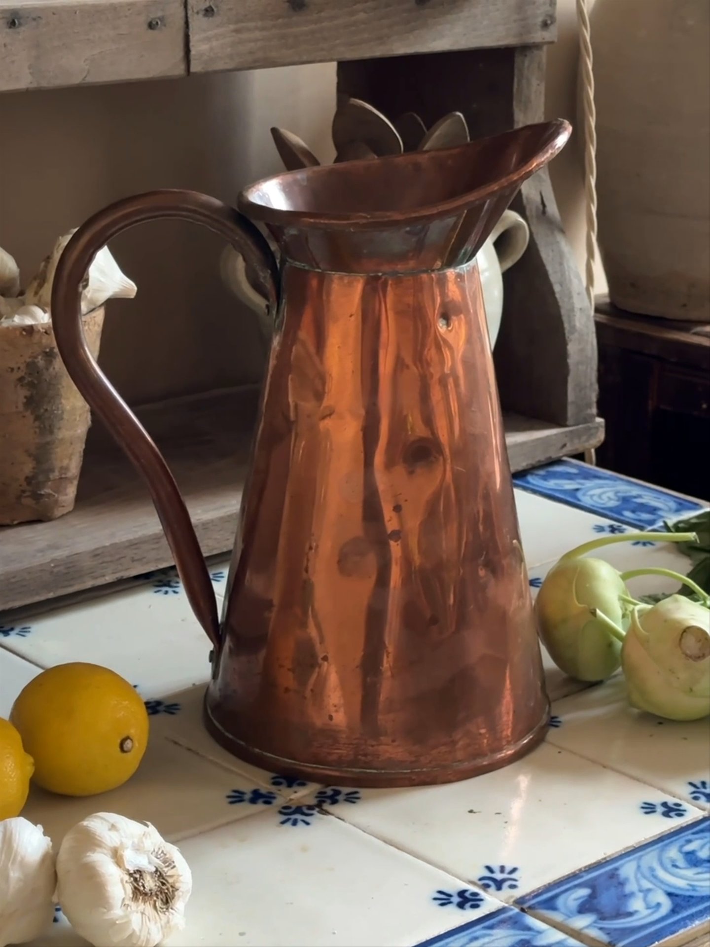 Copper Pitcher