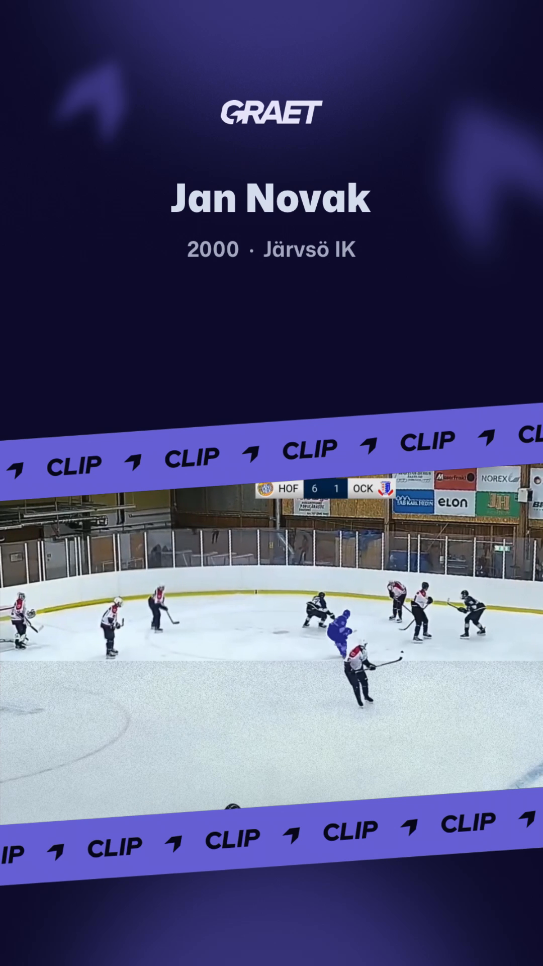 Jan Novák's Offensive Masterclass: Stickhandling Highlights from Hofors HC