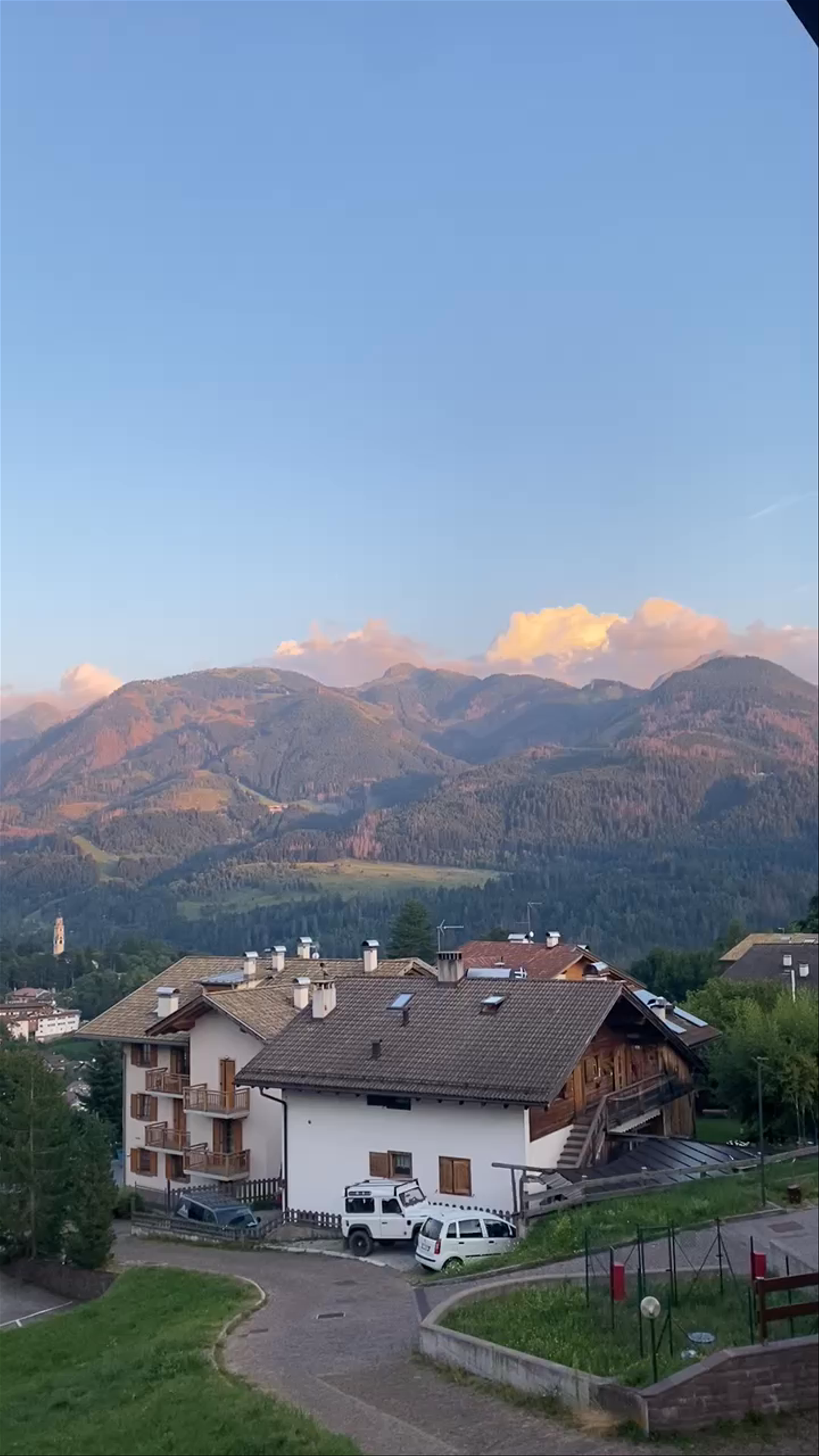 Tranquil Alpine Evening in Carano, Trentino-Alto Adige