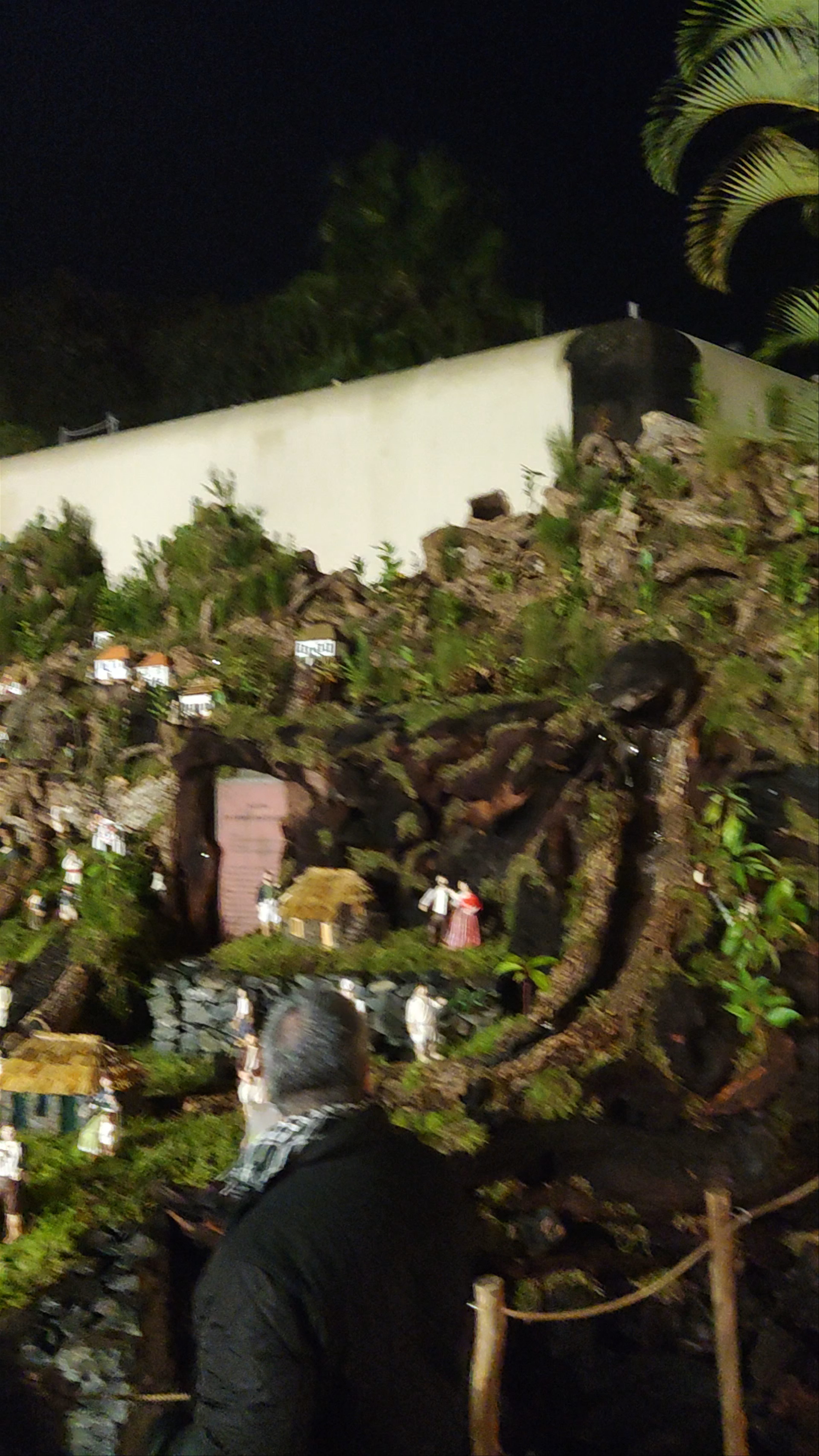 Funchal Nighttime Festive Village Display