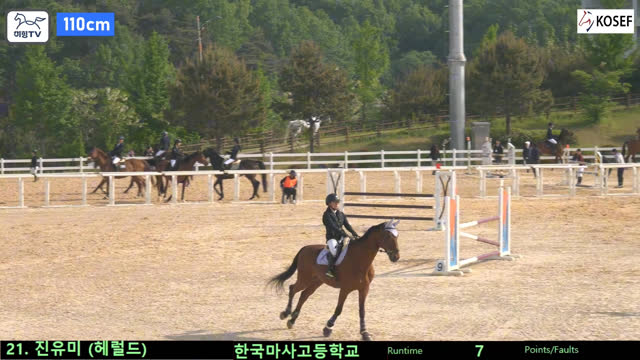 진유미 (헤럴드) — 2026 춘계 전국학생승마대회 · 장애물 110cm