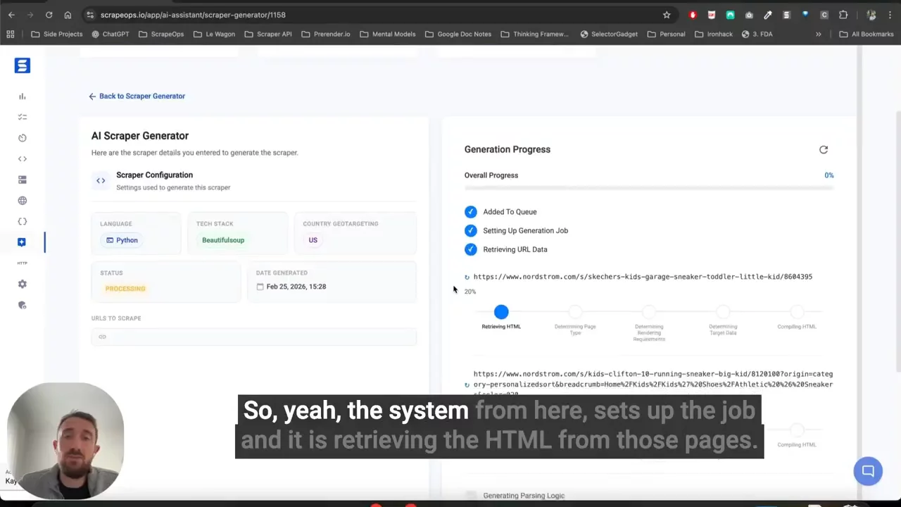 AI Web Scraper Builder image 1