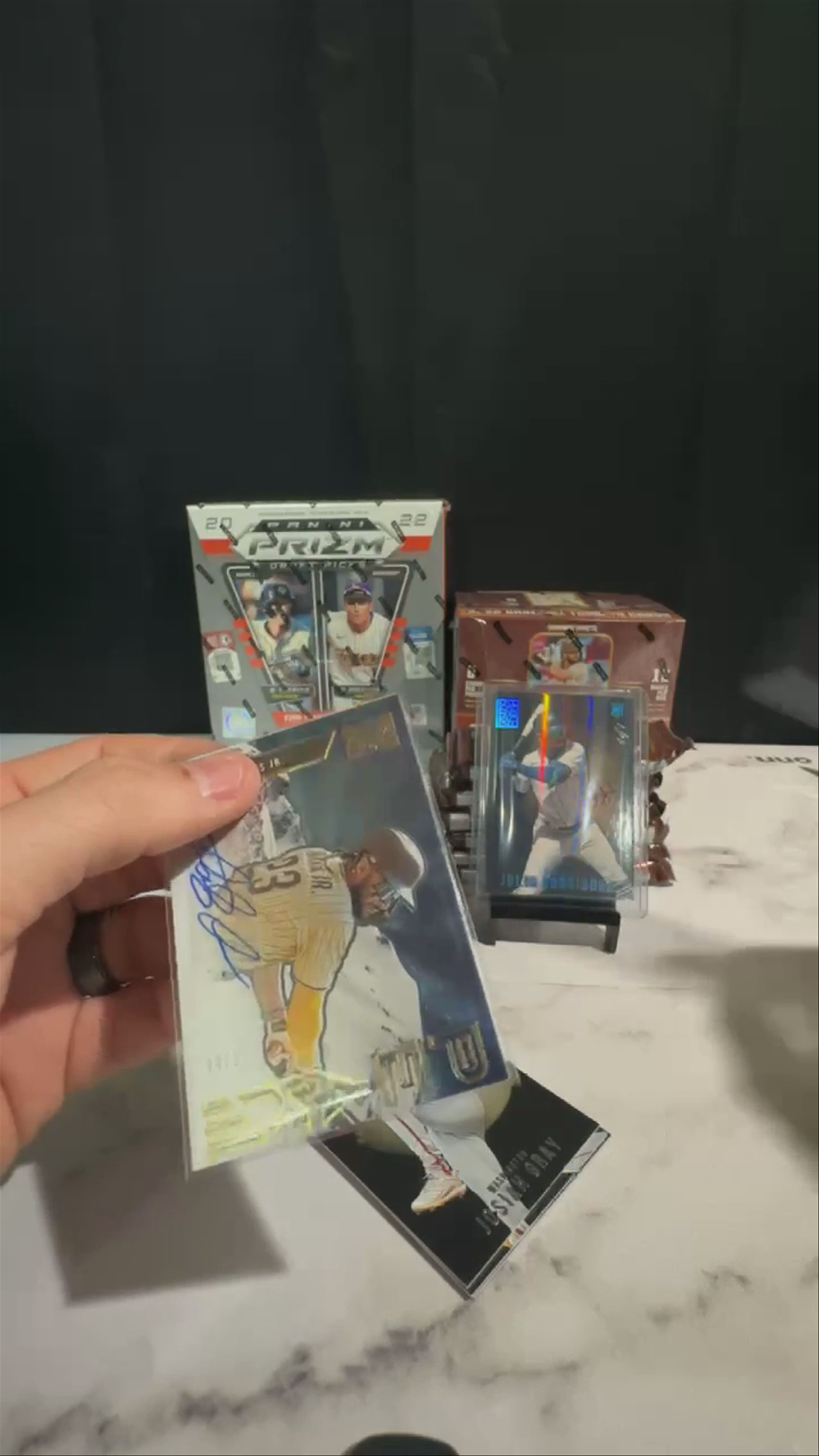 2022 Panini Capstone Fernando Tatis Jr Gold Peak Auto 08/25 - S/O to @stonebreaks for blessing me twice in one break!!