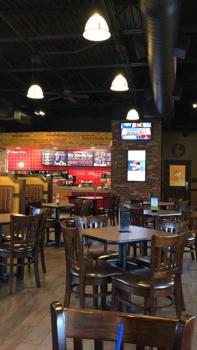 Zaxbys - The music was way too loud when we dined here .. My family and I could barely carry on a conversation - Chicken Wings Near Me - Killeen, Texas