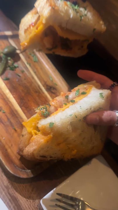 Bibi - kimchi grilled cheese - Wine Bars Near Me - New York, New York