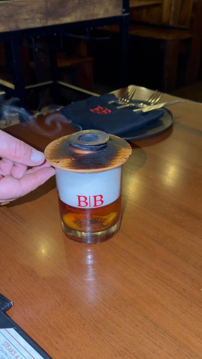 Bourbon Boulevard - "Smoked" Old Fashioned - Steakhouses Near Me - Chantilly, Virginia