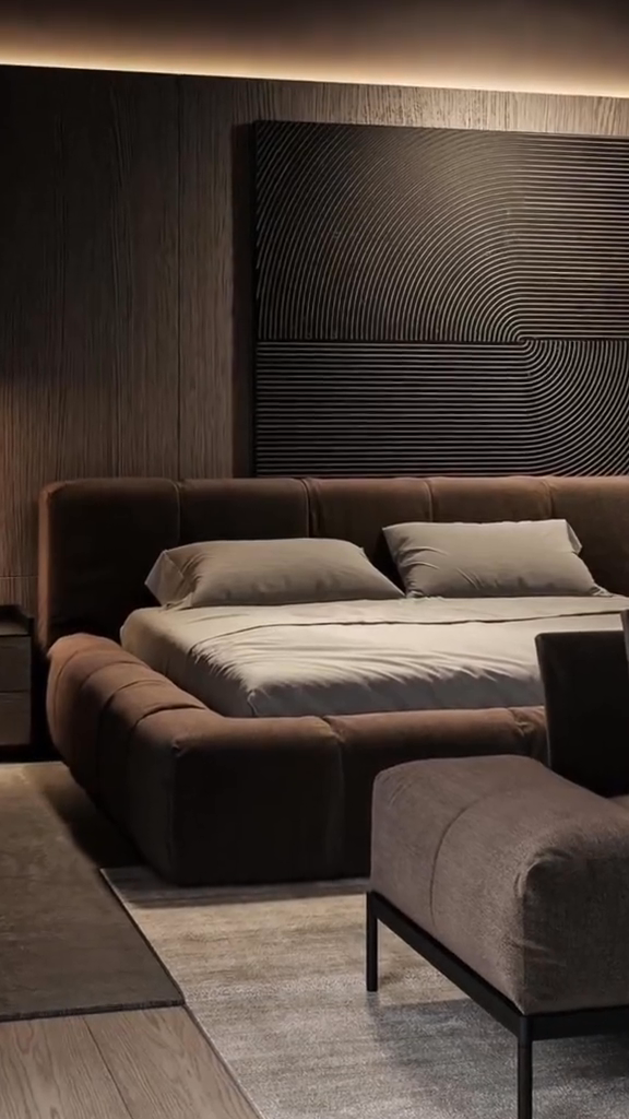 Cozy-and-luxurious-wardrobe-design-and-bedroom-interior