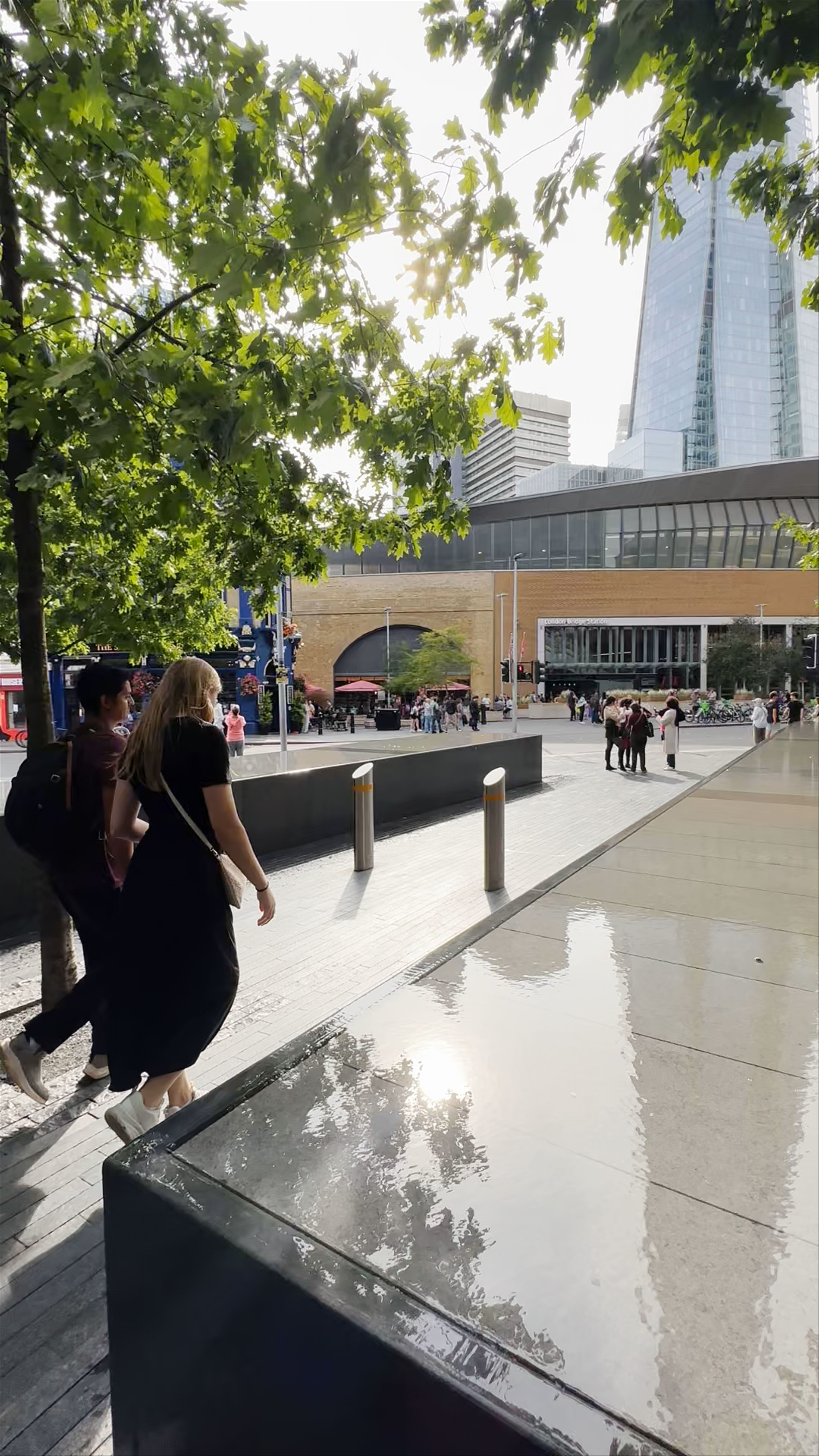 More London Place Stroll with Views of The Shard