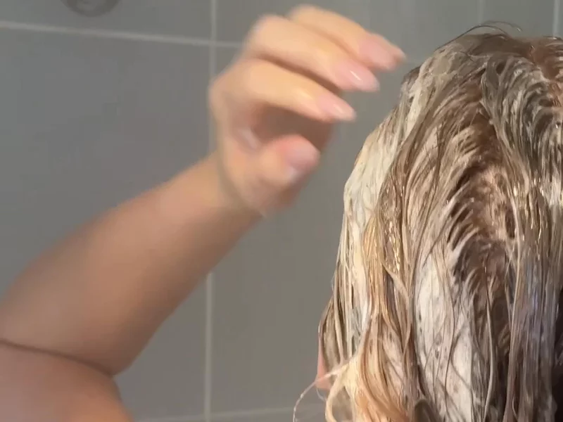 My blonde routine