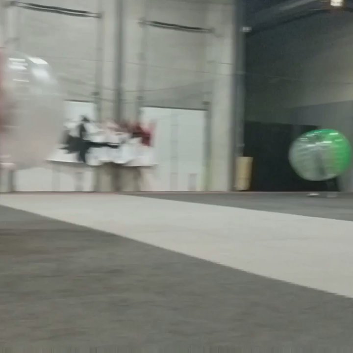 The Archery Game - Bubble Soccer practice round: getting familiar with the bubble suits and bumping each other before playing soccer - Archery Near Me - Vaughan, Ontario