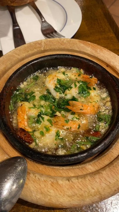 La Copa - The Gambas in hot garlic sauce. Delicious! - Spanish Near Me - Dusseldorf, NW