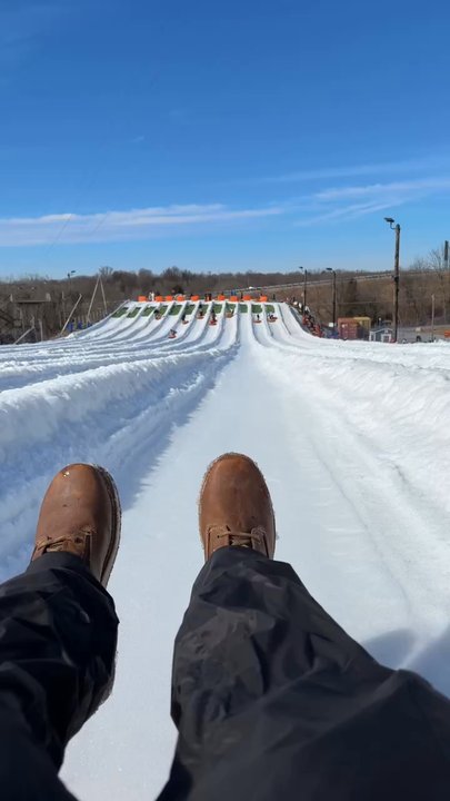 Snow Riders - 50 degrees out in February and tubing! - Tubing Near Me - Harpers Ferry, West Virginia