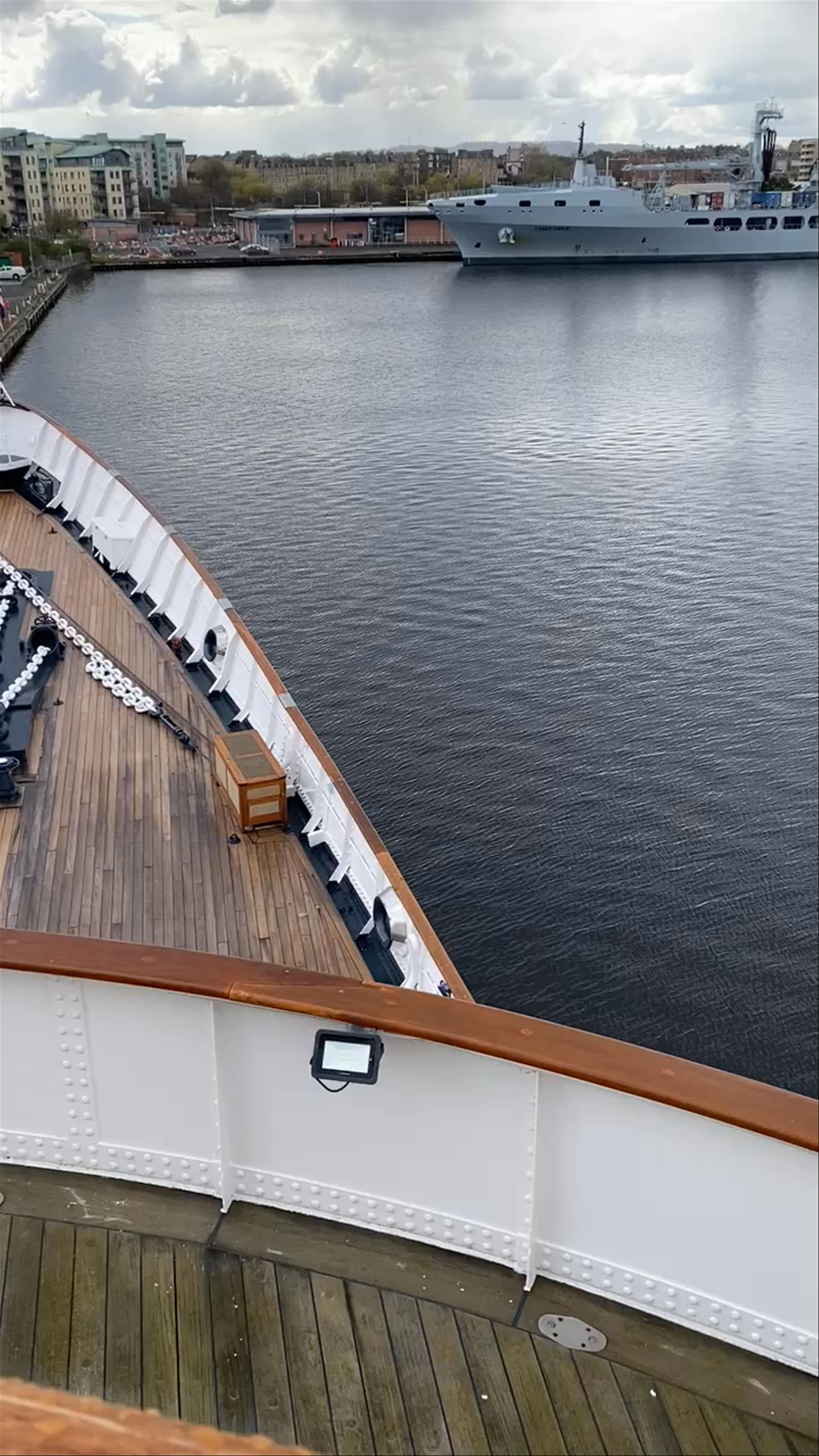 The Royal Yacht Britannia