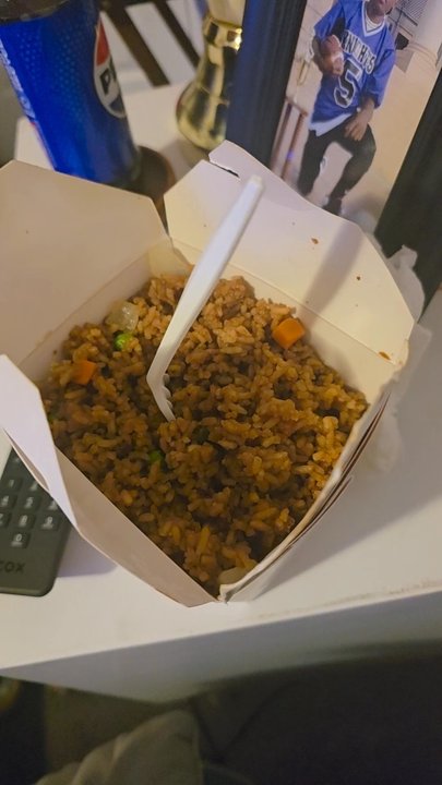 New China - Chicken fried rice without CHICKEN! - Chinese Near Me - Oklahoma City, Oklahoma