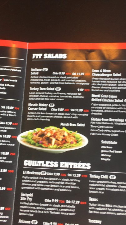 Muscle Maker Grill - Lol a video of the menu. - New American Near Me - Houston, Texas