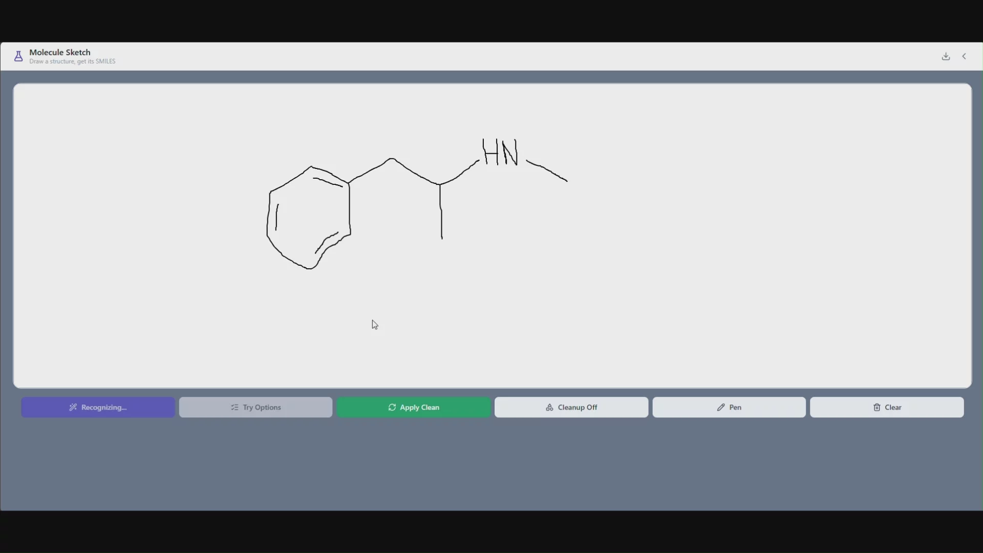 Molecule Sketch image 1