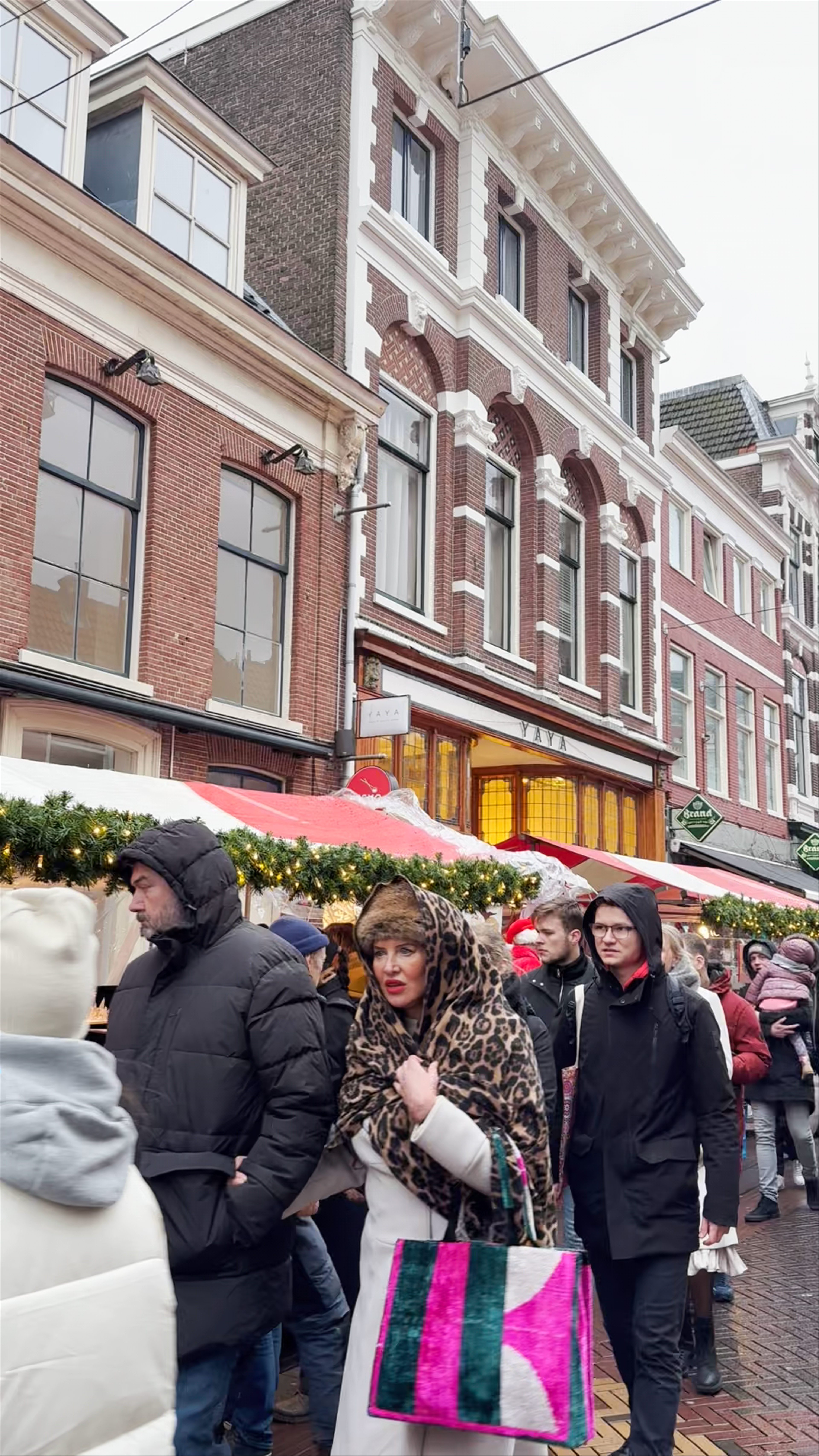 Winter Festive Market at Grote Markt, Haarlem
