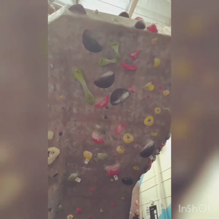 Hangar 18 - East Riverside - One of the many bouldering problems. They reset regularly every Monday or Tuesday. There will always be something to try out. - Climbing Near Me - Riverside, California