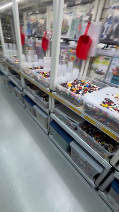 Music City Bricks - Literally a smidge of the bricks they have available to dig through - Hobby Shops Near Me - Lebanon, Tennessee