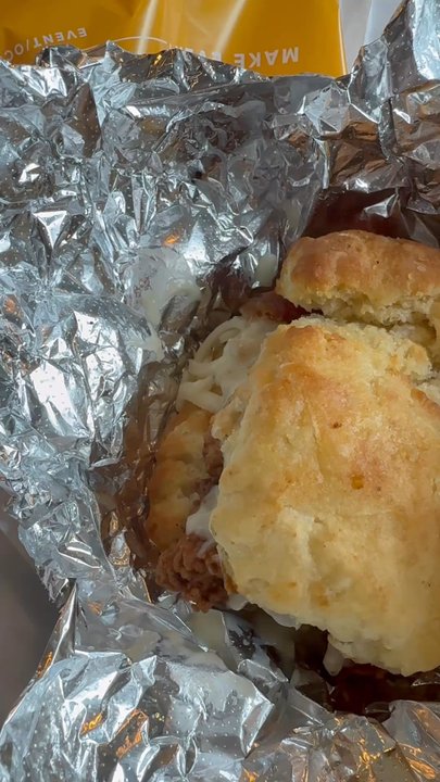 The Biscuit Bar - The Hoss Biscuit - Breakfast & Brunch Near Me - Dallas, Texas