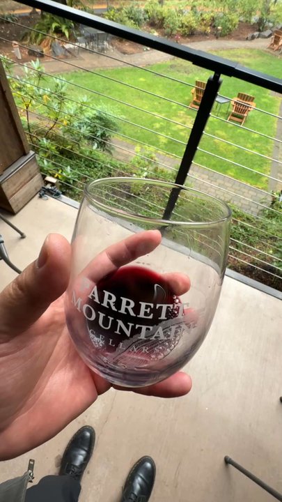 Parrett Mountain Cellars - Breathtaking views + incredible wine. What more can you ask for? - Wine Tasting Room Near Me - Newberg, Oregon