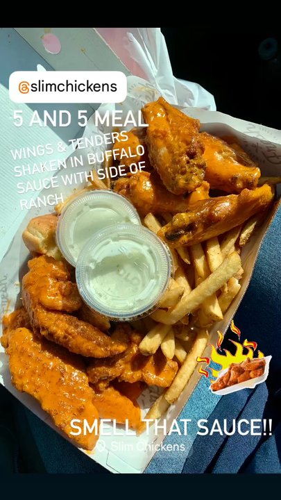 Slim Chickens - 5 & 5 Meal - Salad Near Me - Glendale, Arizona