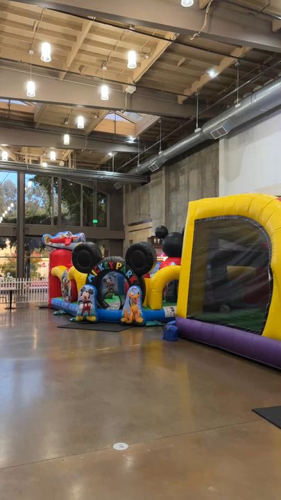 Jump! City - Very nice bouncy house. The mall is pretty dead which means there aren't too many kids in the bouncy houses - Indoor Playcenter Near Me - San Rafael, California