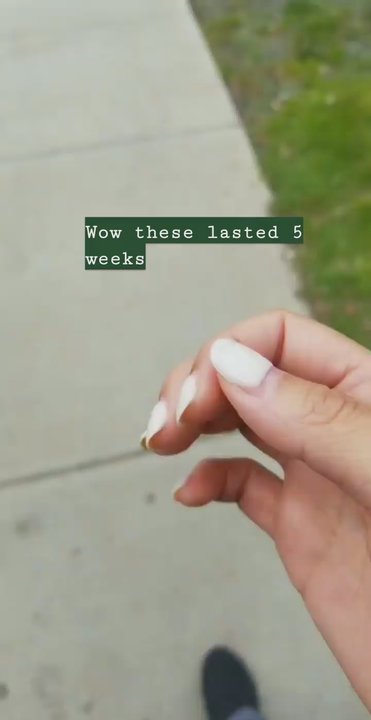 Ace Nails - :P shouldn't leave my nails growing for 5 weeks but still! They lasted so long. The owner did an amazing job with the bananas - Nail Salons Near Me - Hasbrouck Heights, New Jersey
