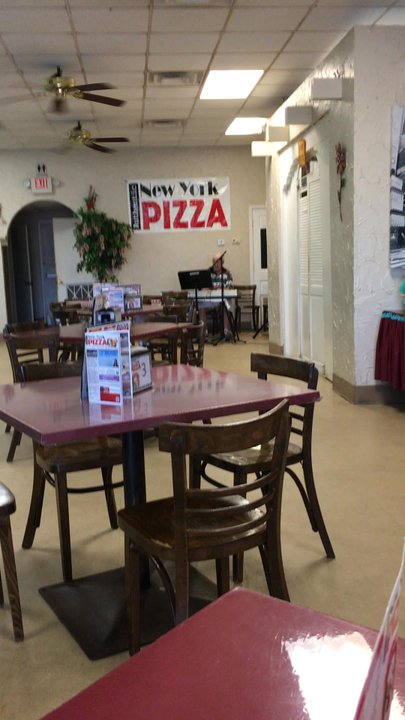 Authentic New York Pizza - Why you are asking where to go and eat,when you have time, the place, live music, and great food! - Pizza Near Me - Corpus Christi, Texas