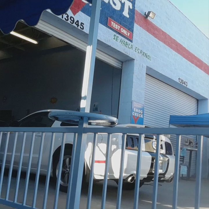 A Quick Smog Test Center - The Mustang at a Quick Test Center In Van Nuys .  YAY It passed the smog test . - Smog Check Stations Near Me - Arleta, California
