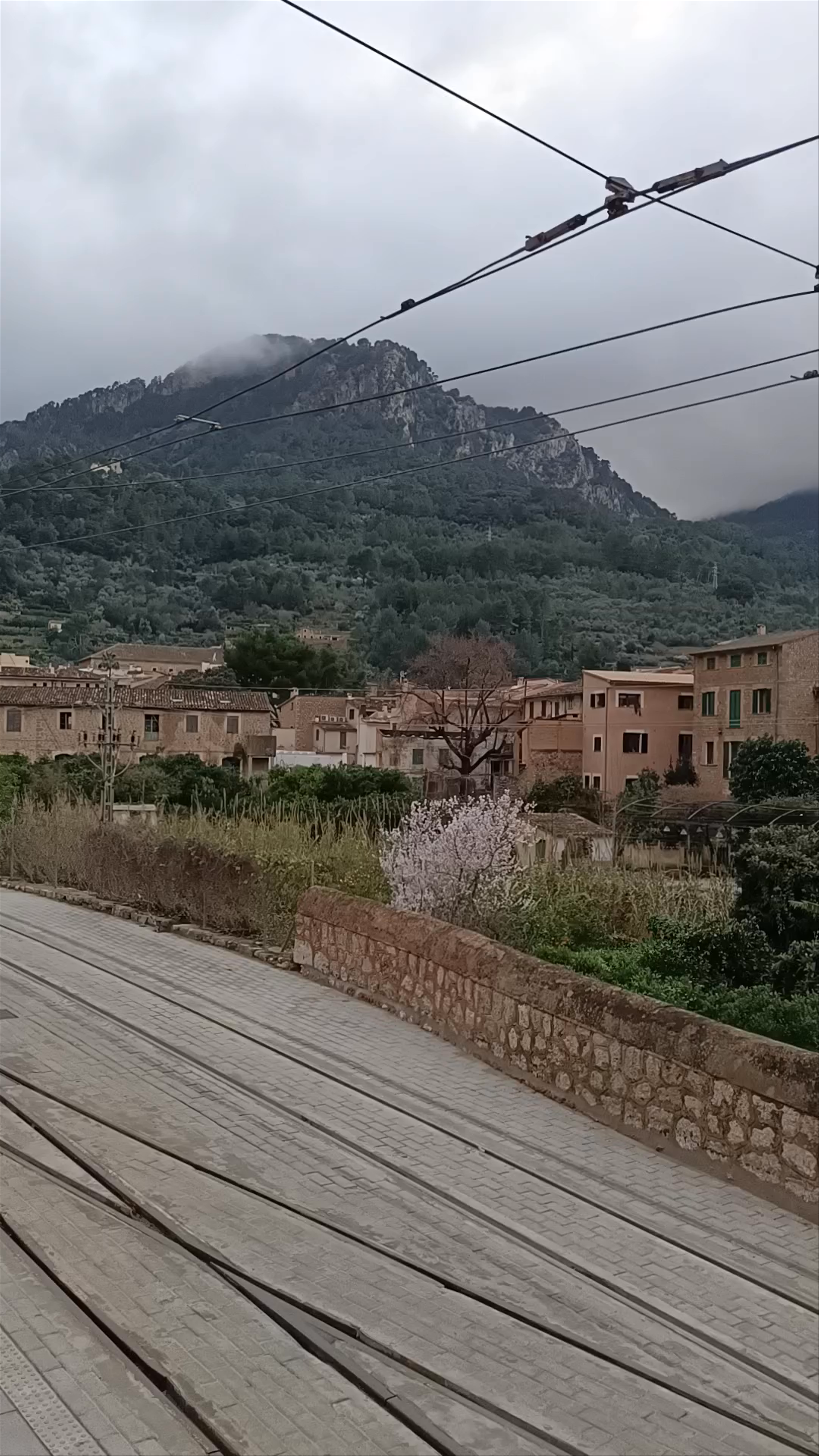 Scenic Journey on the Ferrocarril de Sóller in Mallorca, Spain