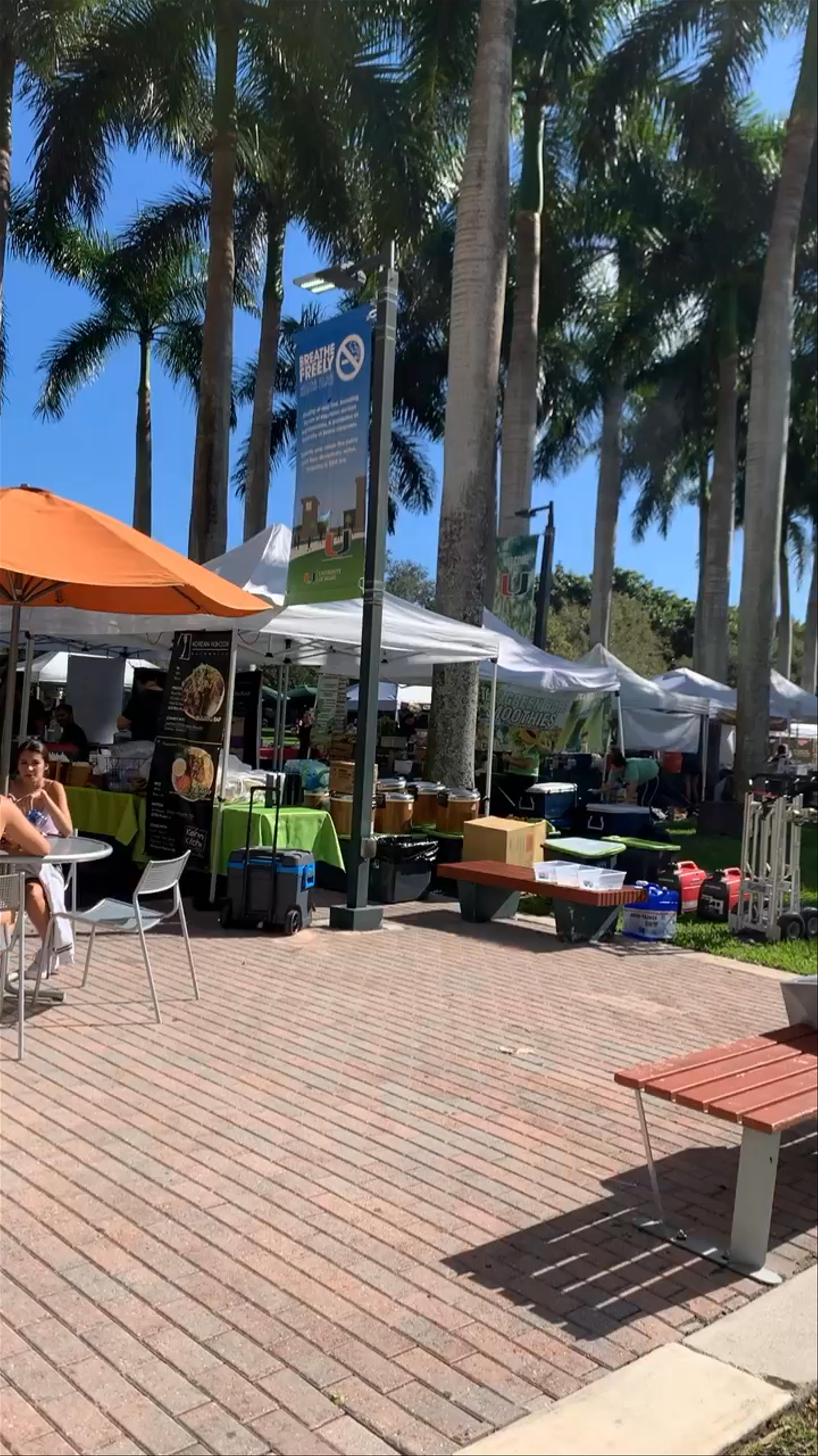 Vibrant Farmers Market at University of Miami, Coral Gables
