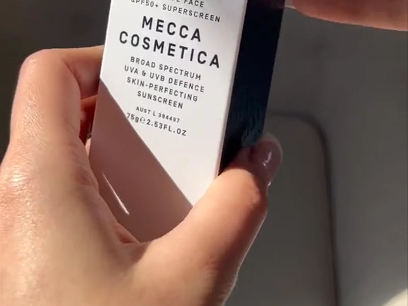 Mecca Cosmetica Sunscreen