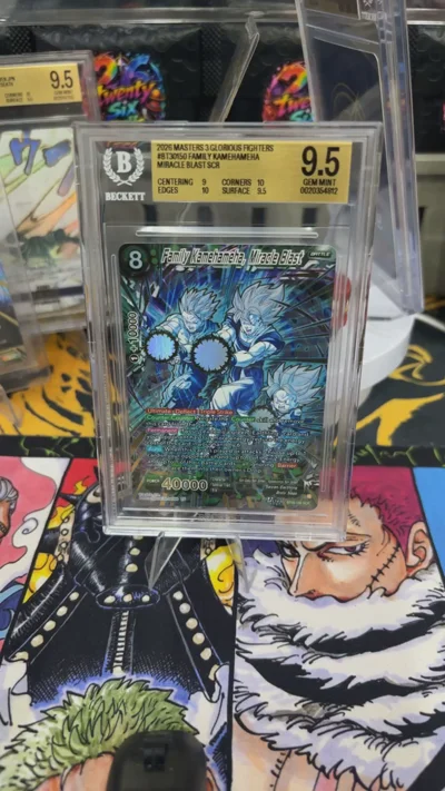 Bandai Family Kamehameha, Miracle Blast BT30-150 SCR [Dragon Ball Super Card Game] BGS 9.5 - Dragon Ball
