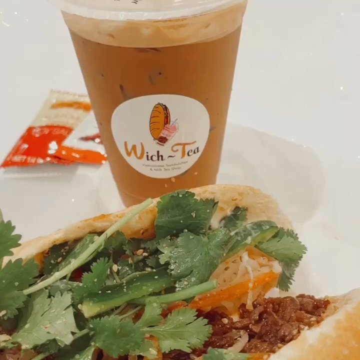 Wich Tea - I have the combo Spicy Bulgogi Beef Sandwich and Vietnamese Coffee ($8.49 with taxes). All were so good. Highly recommend - Sandwiches Near Me - Duluth, Georgia