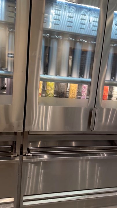 sweetgreen - Healthy Salads, Wraps, and Bowls - This is where cut veggies and add ons are stored - Salad Near Me - Naperville, Illinois