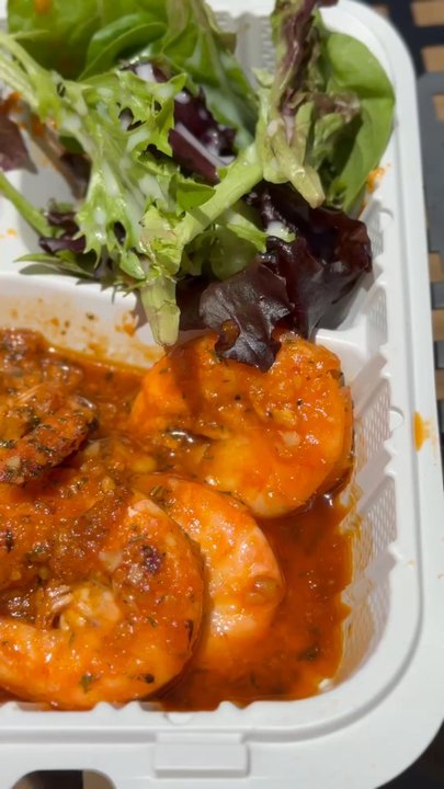 Da Seafood Boil - The spicy garlic shrimp plate. It was so so good! Great portion of shrimp for under $20 in HAWAII was awesome! It was super garlicky spicy. - Food Trucks Near Me - Lihue, Hawaii