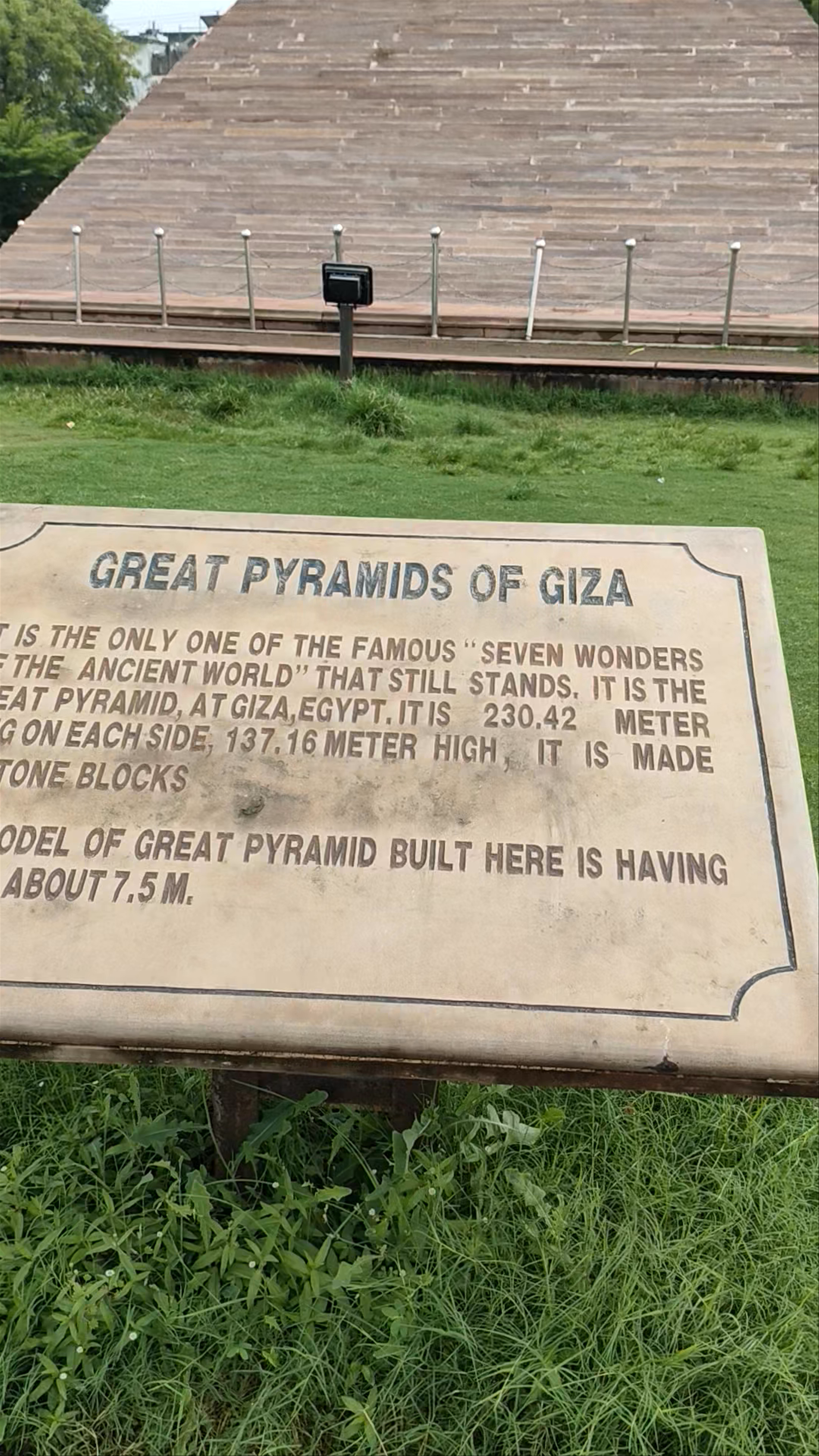 Sculpture Of Great Pyramid of Giza