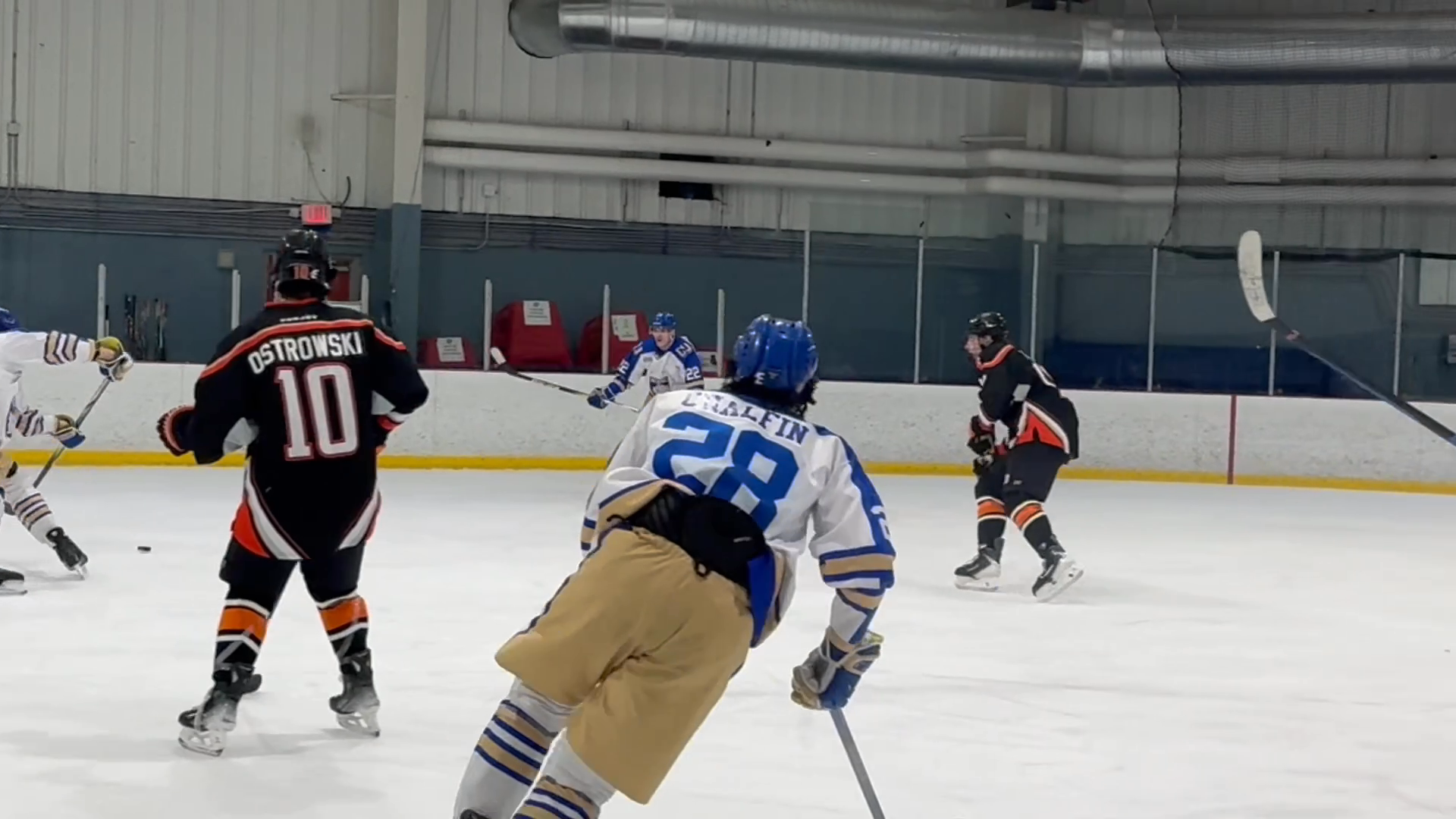 Chris Erasmus: Highlight Reel of a Future Hockey Star with NJ 87's