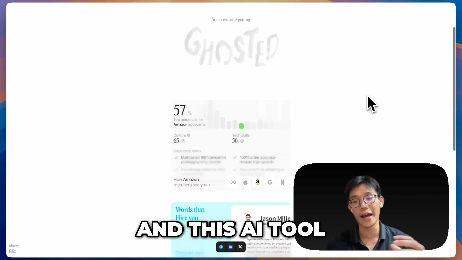 Cracked Resume—AI FAANG Resume Reviewer image 1