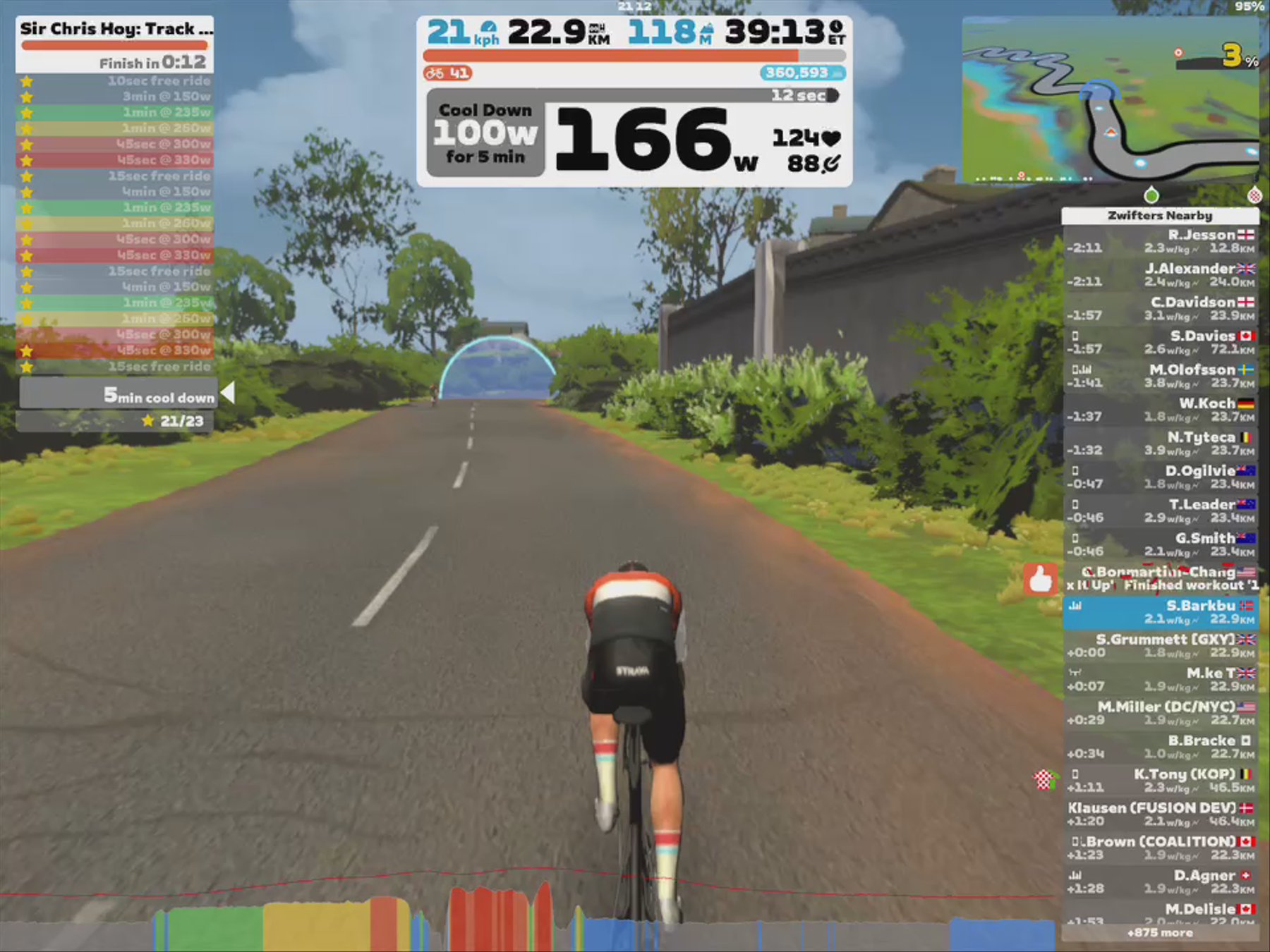 Zwift - Sir Chris Hoy: Track Sprints in France
